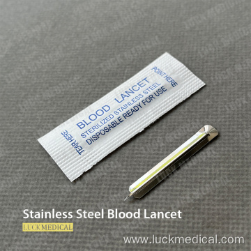 Disposable Stainless Steel Blood Lancet Kit